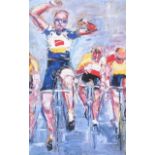 J.B. Vallely - THE STAGE WINNER - Signed Limited Edition Print (138/150) - 19 x 12 inches - Signed