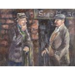Raymond Cochrane - SEED MERCHANT - Oil on Canvas - 14 x 18 inches - Signed