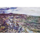 Jack Butler Yeats RHA - IN MAYO - Coloured Print - 8 x 11 inches - Unsigned