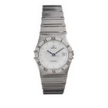 OMEGA CONSTELLATION STAINLESS STEEL WRIST WATCH