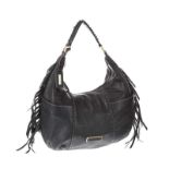 TIGNANELLO BLACK LEATHER HANDBAG