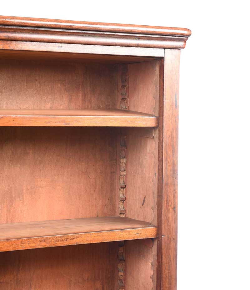 VICTORIAN OPEN BOOKCASE - Image 2 of 4