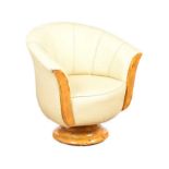 ART DECO STYLE TUB CHAIR