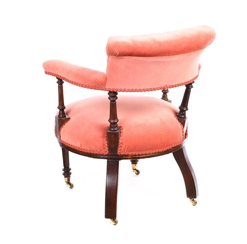 NINETEENTH CENTURY TUB CHAIR - Image 6 of 6