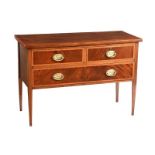 EDWARDIAN MAHOGANY CHEST OF DRAWERS