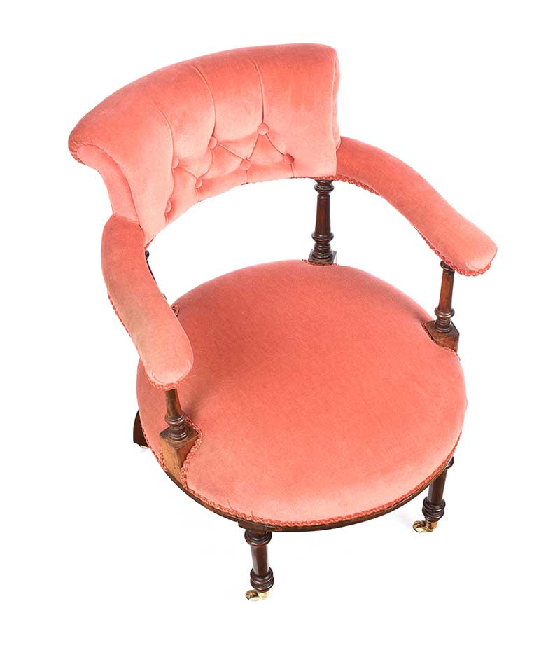 NINETEENTH CENTURY TUB CHAIR - Image 2 of 6