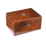 WALNUT JEWELLERY BOX