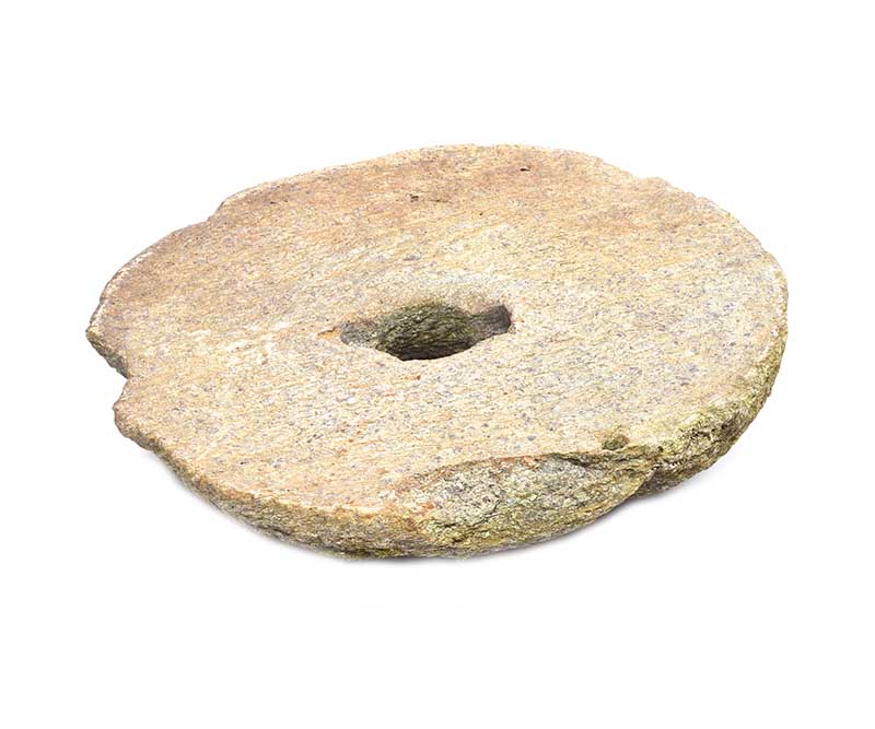 EIGHTEENTH CENTURY GRANITE QUERN STONE