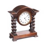 OAK MANTEL CLOCK