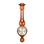 EDWARDIAN INLAID BAROMETER