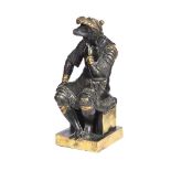 NINETEENTH CENTURY BRONZE FIGURE