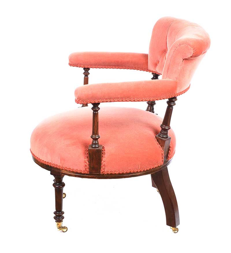 NINETEENTH CENTURY TUB CHAIR - Image 5 of 6