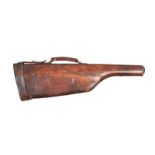 LEATHER GUN CASE