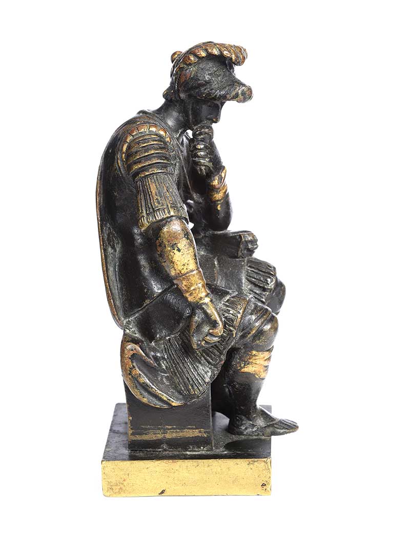 NINETEENTH CENTURY BRONZE FIGURE - Image 3 of 3