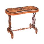 VICTORIAN INLAID CENTRE TABLE