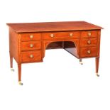 EDWARDS & ROBERTS SATINWOOD DESK