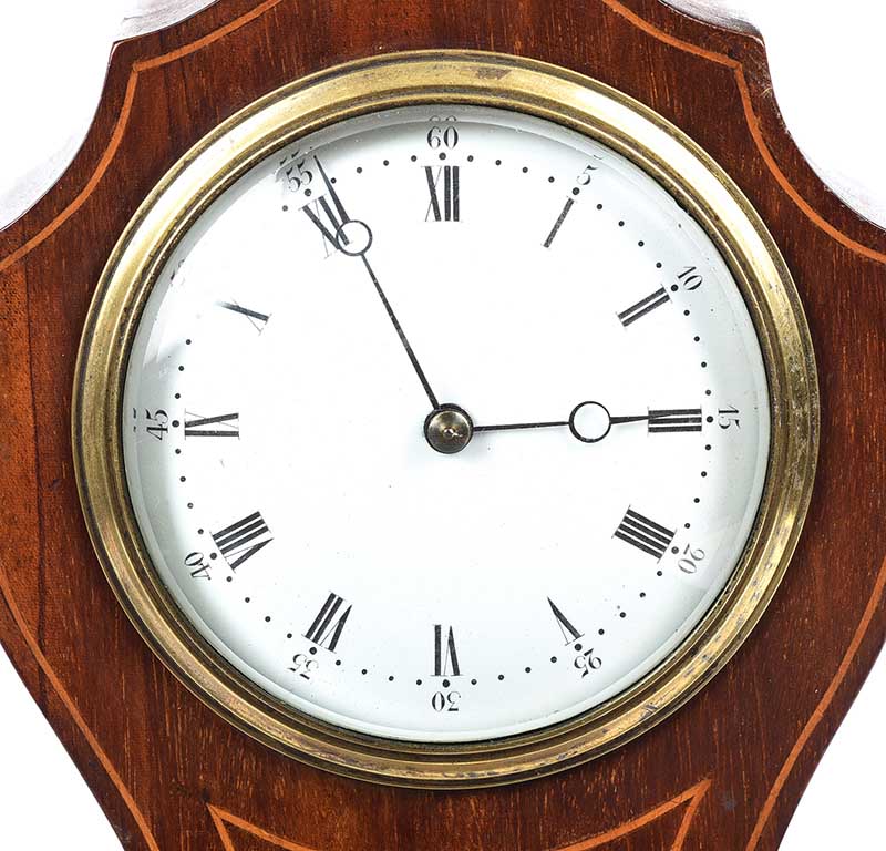 EDWARDIAN MANTEL CLOCK - Image 3 of 4