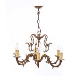 BRASS CHANDELIER