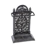 VICTORIAN CAST IRON STICK STAND