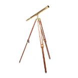 REPRODUCTION BRASS TELESCOPE