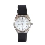 OMEGA STAINLESS STEEL WRIST WATCH