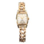 BULOVA PRESIDENT GOLD-FILLED WRSIT WATCH