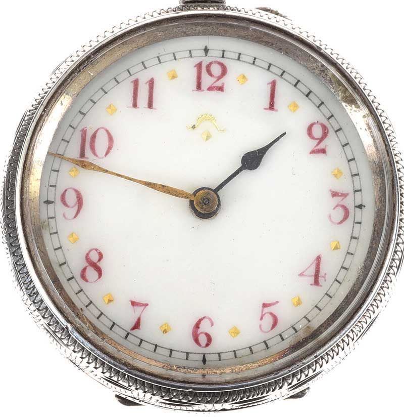 STERLING SILVER POCKET WATCH - Image 2 of 2