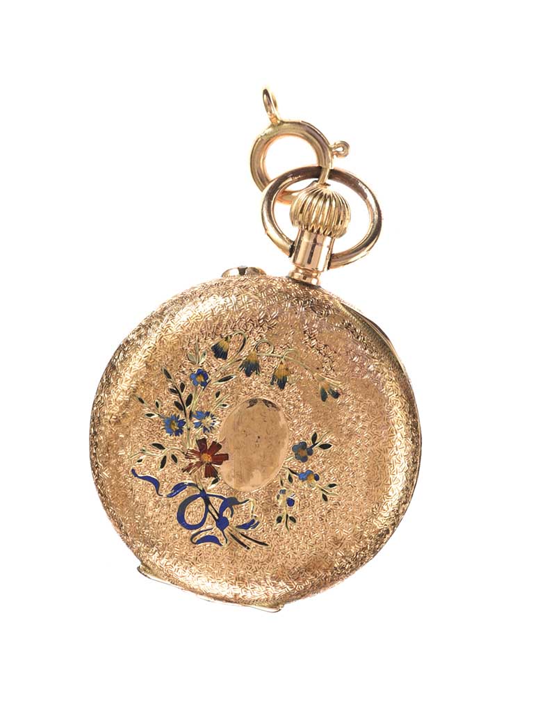 14CT GOLD FOB WATCH - Image 2 of 2