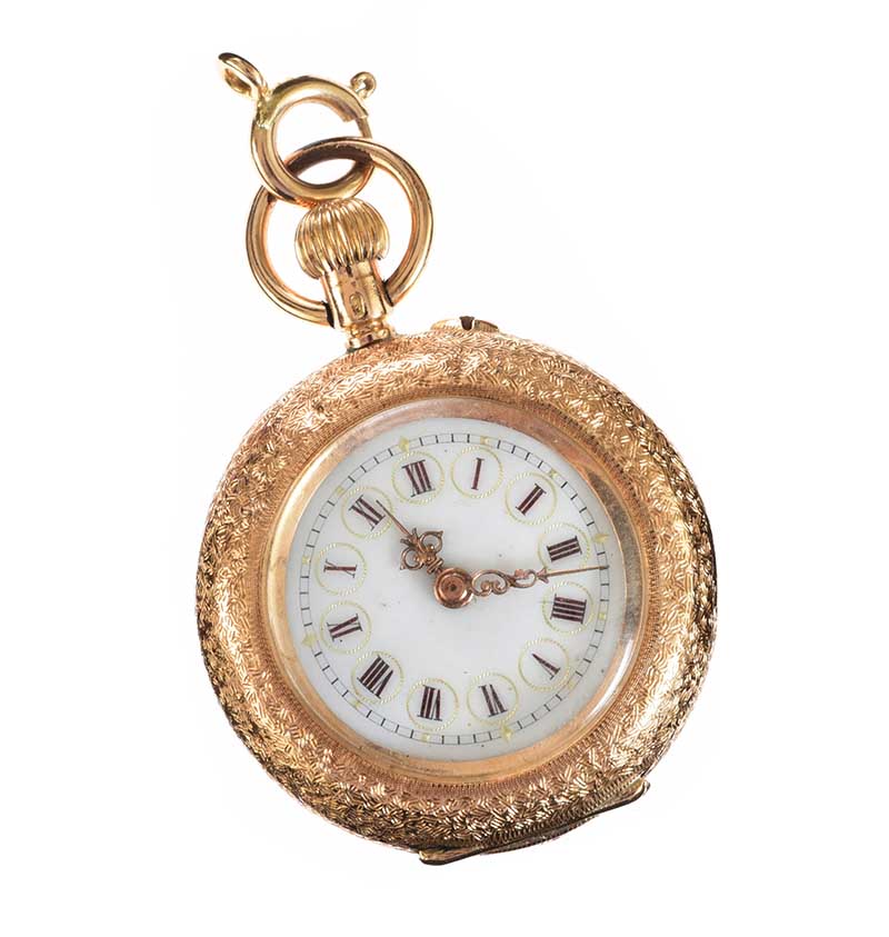 14CT GOLD FOB WATCH