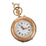 14CT GOLD FOB WATCH