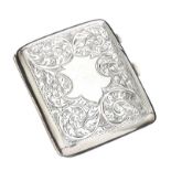 STERLING SILVER CIGARETTE CASE