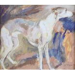 Basil Blackshaw, HRHA HRUA - STORM - Coloured Print - 6 x 7 inches - Unsigned