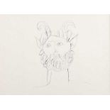 Pablo Picasso - HEAD STUDY - Black & White Lithograph - 9 x 12 inches - Unsigned
