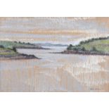 William Anthony Joseph O'Neill - STRANGFORD LOUGH - Pastel on Paper - 8 x 11 inches - Signed