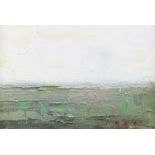 Colin Flack - A HAZY SUMMER MORNING - Oil on Board - 13 x 19 inches - Signed