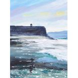 Eileen McKeown - CASTLEROCK BEACH - Acrylic on Canvas - 16 x 12 inches - Signed in Monogram