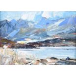 Marjorie Henry, RUA - GLENBAY, DONEGAL - Oil on Board - 5 x 7 inches - Signed