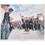 J. B. Vallely - THE ARMAGH BULLET THROWER - Signed Limited Edition Print (177/200) - 16 x 20