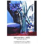 Brian Ballard, RUA - EXHIBITION POSTER, RATHFARNHAM CASTLE, DUBLIN, 17TH OCTOBER 2015 - Coloured