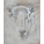 Con Campbell - THAT SHEEPISH LOOK - Acrylic on Board - 8 x 7 inches - Signed