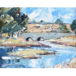 Marjorie Henry, RUA - DUNDRUM, COUNTY DOWN - Oil on Board - 5 x 6 inches - Unsigned