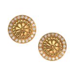 18CT GOLD DIAMOND EARRINGS