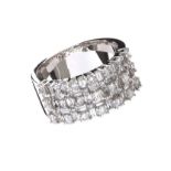 18CT WHITE GOLD DIAMOND RING