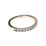 14CT WHITE GOLD DIAMOND BAND