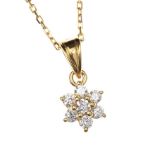 18CT GOLD DIAMOND NECKLACE