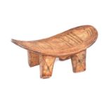 CARVED ORIENTAL STOOL