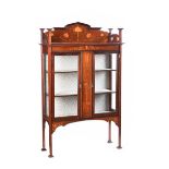 ART NOUVEAU DISPLAY CABINET