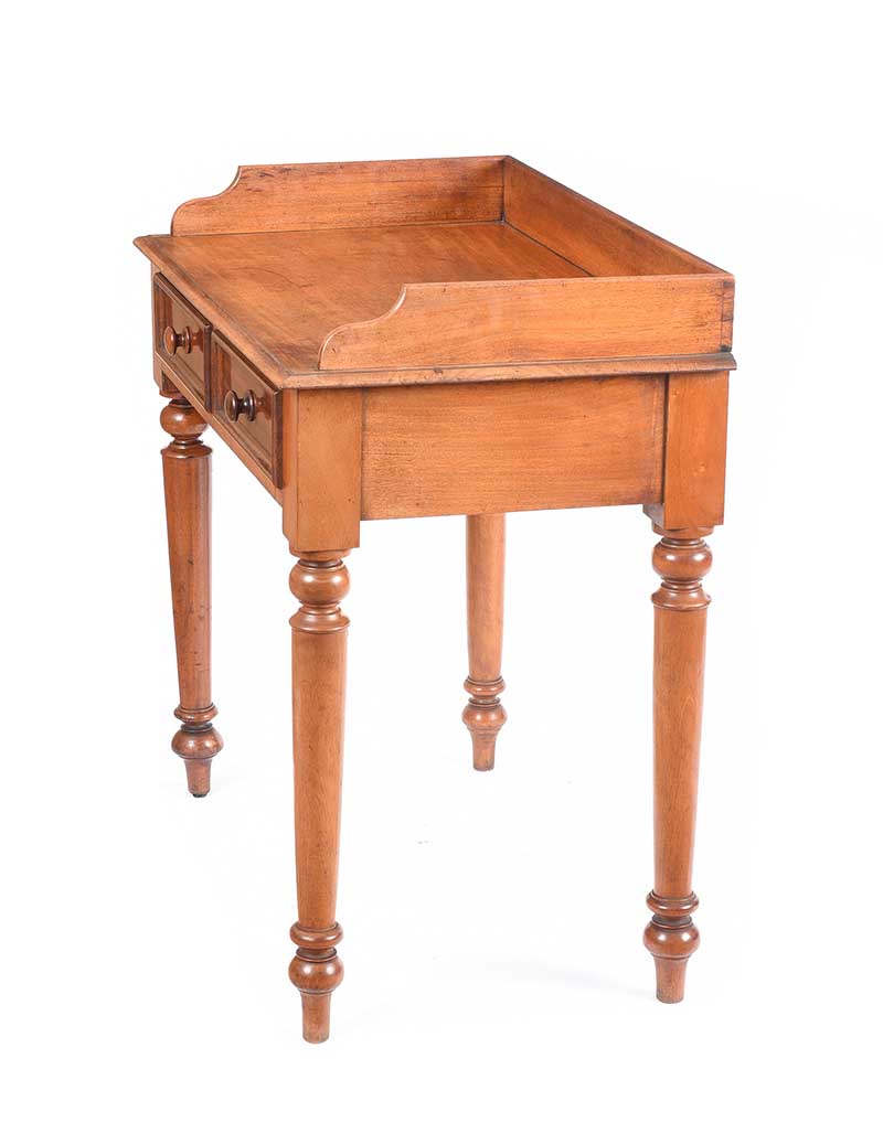 VICTORIAN MAHOGANY SIDE TABLE - Image 5 of 6