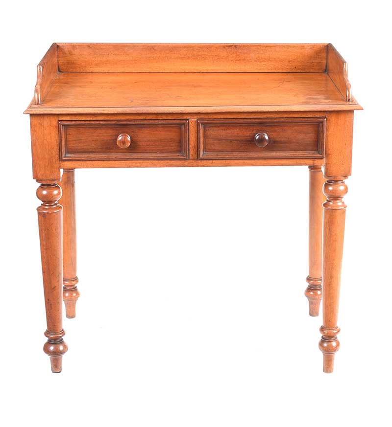 VICTORIAN MAHOGANY SIDE TABLE - Image 4 of 6