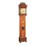 EIGHTEENTH CENTURY MARQUETRY LONG CASE CLOCK